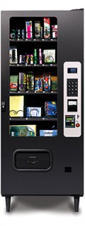 School supply vending machine with 5 flex trays featuring adjustable height and spacing making machine customizable to your products dimensions