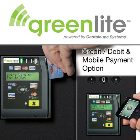 Allow customers to purchase their favorite snacks and drinks from a vending machine with Greenlite cashless.