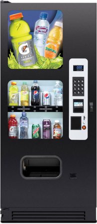 CB500 Gatorade ENERGY STAR® rated 10 selection beverage vending machine