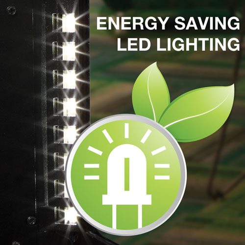 Energy-Saving LED Lighting used to display products at a high capacity on vending machines.