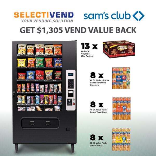 SEL40 Selection Snack Vending Machine